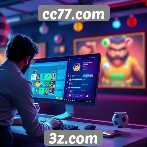 Estratégias de marketing adotadas pelo cc77.com